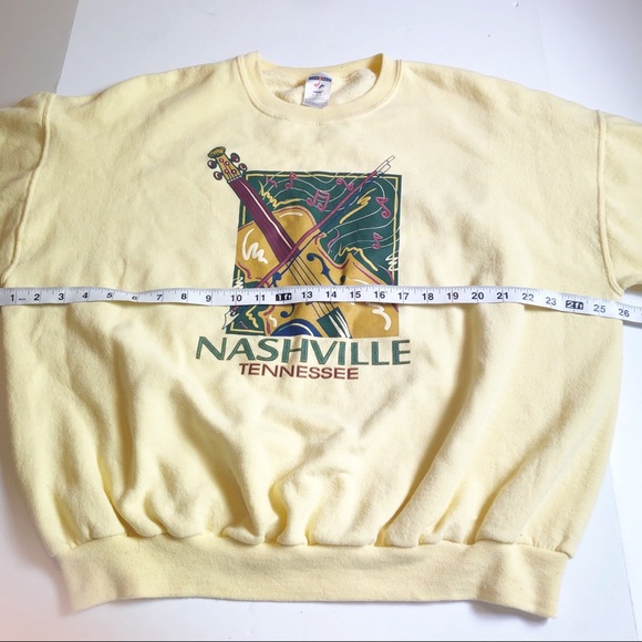 Vintage Nashville Tennessee Sweatshirt XL - Picture 5 of 9